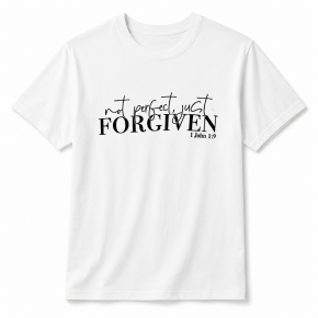 Forgiven Classic Beyaz Tişört
