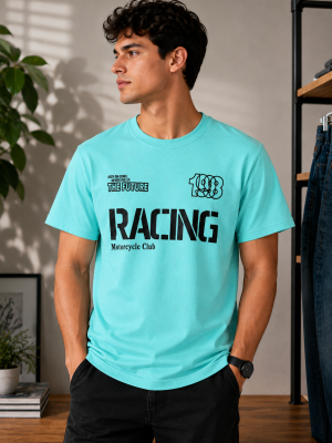 Racing Club Aqua Turkuaz Tişört