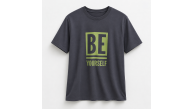 Be Yourself Yazılı Günlük Erkek Tişört