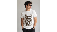 Cool Bear Ayıcık Baskılı Beyaz Tişört