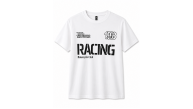 Racing Motorcycle Club Baskılı Beyaz Tişört