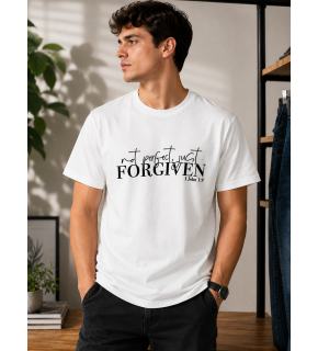 Forgiven Classic Beyaz Tişört