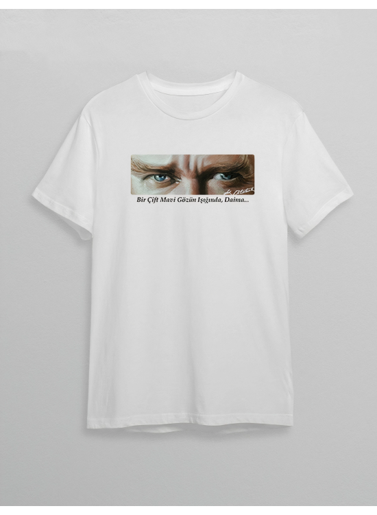 10 Kasım Atatürk'ü Anma Günü Baskılı Oversize Bisiklet Yaka T-shirt - Beyaz 10 Kasım Atatürk'ü Anma Günü Baskılı Oversize Bisiklet Yaka T-shirt - Beyaz