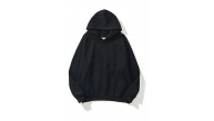 Kadın Kapüşonlu Kanguru Cepli 3 İplik Pamuklu Düz Hoodie Sweatshirt - Siyah Kadın Kapüşonlu Kanguru Cepli 3 İplik Pamuklu Düz Hoodie Sweatshirt - Siyah