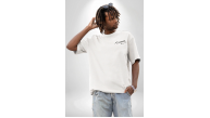30 Ağustos Zafer Bayramı Ön Arka Baskılı Oversize Bisiklet Yaka T-shirt - Beyaz