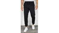 Erkek Jogger Eşofman Altı Cepli, Paça Lastikli , Spor Pantolon - Siyah Erkek Jogger Eşofman Altı Cepli, Paça Lastikli , Spor Pantolon - Siyah