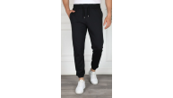Erkek Jogger Eşofman Altı Cepli, Paça Lastikli , Spor Pantolon - Siyah Erkek Jogger Eşofman Altı Cepli, Paça Lastikli , Spor Pantolon - Siyah