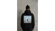 Erkek Survivor Penguin Baskılı 3 İplik Pamuklu Kapüşonlu Sweatshirt Hoodie Siyah Erkek Survivor Penguin Baskılı 3 İplik Pamuklu Kapüşonlu Sweatshirt Hoodie Siyah
