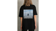 Kadın T-Shirt Penguen Baskılı Bisiklet Yaka Kısa kol yazlık Tişört - Siyah Kadın T-Shirt Penguen Baskılı Bisiklet Yaka Kısa kol yazlık Tişört - Siyah