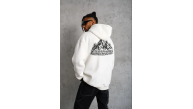Erkek Nihilist Penguen Baskılı 3 İplik Pamuklu Kapüşonlu Sweatshirt Hoodie Beyaz Erkek Nihilist Penguen Baskılı 3 İplik Pamuklu Kapüşonlu Sweatshirt Hoodie Beyaz