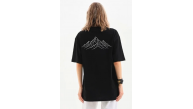 Kadın T-Shirt Nihilist Penguen Baskılı Bisiklet Yaka Kısa kol yazlık Tişört - Siyah Kadın T-Shirt Nihilist Penguen Baskılı Bisiklet Yaka Kısa kol yazlık Tişört - Siyah
