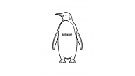 Erkek Nihilist Penguen Baskılı 3 İplik Pamuklu Kapüşonlu Sweatshirt Hoodie Beyaz Erkek Nihilist Penguen Baskılı 3 İplik Pamuklu Kapüşonlu Sweatshirt Hoodie Beyaz