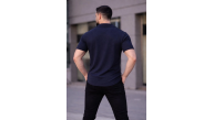 Erkek Waffle Kumaş Açık Yakalı Düğmeli Regular Fit Gömlek 2’li Set Lacivert-Gri Erkek Waffle Kumaş Açık Yakalı Düğmeli Regular Fit Gömlek 2’li Set Lacivert-Gri