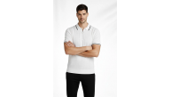 Erkek Triko Tişört Fermuarlı Polo Yaka Yazlık Kısa Kol T-Shirt 2’li Set Beyaz-Siyah Erkek Triko Tişört Fermuarlı Polo Yaka Yazlık Kısa Kol T-Shirt 2’li Set Beyaz-Siyah