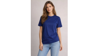Kadın Tişört Osy Modal yumuşak dokulu Kumaş Bisiklet Yaka T-shirt - Lacivert Kadın Tişört Osy Modal yumuşak dokulu Kumaş Bisiklet Yaka T-shirt - Lacivert