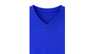 Genç Erkek Çocuk V Yaka Tişört Model - Saks Mavisi Genç Erkek Çocuk V Yaka Tişört Model - Saks Mavisi