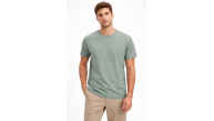 Erkek Bisiklet Yaka Yazlık Kısa kol Düz Tişört Regular Kalıp T-shirt - Mint Yeşili Erkek Bisiklet Yaka Yazlık Kısa kol Düz Tişört Regular Kalıp T-shirt - Mint Yeşili