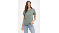 Kadın Bisiklet Yaka Yazlık Kısa kol Düz Tişört Regular Kalıp T-shirt - Mint Yeşili Kadın Bisiklet Yaka Yazlık Kısa kol Düz Tişört Regular Kalıp T-shirt - Mint Yeşili