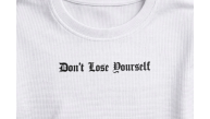 Erkek Wafıl Kumaş Tişört Regular Kalıp Bisiklet Yaka Baskılı T-Shirt - Beyaz Erkek Wafıl Kumaş Tişört Regular Kalıp Bisiklet Yaka Baskılı T-Shirt - Beyaz