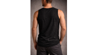 Erkek Flamlı Kumaş Kolsuz Atlet Günlük Fitness Spor T-Shirt - Siyah Erkek Flamlı Kumaş Kolsuz Atlet Günlük Fitness Spor T-Shirt - Siyah