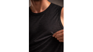 Erkek Flamlı Kumaş Kolsuz Atlet Günlük Fitness Spor T-Shirt - Siyah Erkek Flamlı Kumaş Kolsuz Atlet Günlük Fitness Spor T-Shirt - Siyah