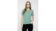 Kadın T-Shirt Bisiklet Yaka Slim Fit Likralı Tişört Yazlık Basic Body - Mint Yeşili Kadın T-Shirt Bisiklet Yaka Slim Fit Likralı Tişört Yazlık Basic Body - Mint Yeşili