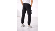 Erkek Jogger Eşofman Altı Kargo Cepli Lastikli Paça Spor Pantolon - Füme Erkek Jogger Eşofman Altı Kargo Cepli Lastikli Paça Spor Pantolon - Füme