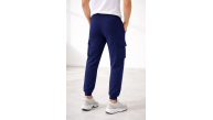 Erkek Jogger Eşofman Altı Kargo Cepli Lastikli Paça Spor Pantolon - Lacivert Erkek Jogger Eşofman Altı Kargo Cepli Lastikli Paça Spor Pantolon - Lacivert
