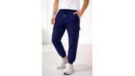Erkek Jogger Eşofman Altı Kargo Cepli Lastikli Paça Spor Pantolon - Lacivert Erkek Jogger Eşofman Altı Kargo Cepli Lastikli Paça Spor Pantolon - Lacivert