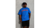 Erkek Baskılı T-Shirt Kısa Kol Bisiklet Yaka Regular Fit Tişört - Saks Mavisi Erkek Baskılı T-Shirt Kısa Kol Bisiklet Yaka Regular Fit Tişört - Saks Mavisi