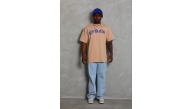 Erkek Baskılı T-Shirt Kısa Kol Bisiklet Yaka Regular Fit Tişört - Bej Erkek Baskılı T-Shirt Kısa Kol Bisiklet Yaka Regular Fit Tişört - Bej