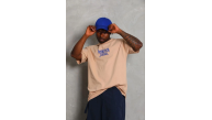 Erkek Baskılı T-Shirt Kısa Kol Bisiklet Yaka Regular Fit Tişört - Bej Erkek Baskılı T-Shirt Kısa Kol Bisiklet Yaka Regular Fit Tişört - Bej