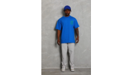 Erkek Baskılı T-Shirt Kısa Kol Bisiklet Yaka Regular Fit Tişört - Saks Mavisi Erkek Baskılı T-Shirt Kısa Kol Bisiklet Yaka Regular Fit Tişört - Saks Mavisi