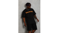 Erkek Baskılı T-Shirt Kısa Kol Bisiklet Yaka Regular Fit Tişört - Siyah Erkek Baskılı T-Shirt Kısa Kol Bisiklet Yaka Regular Fit Tişört - Siyah