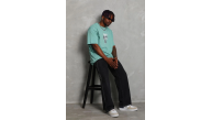 Erkek Baskılı T-Shirt Kısa Kol Bisiklet Yaka Regular Fit Tişört - Mint Yeşili Erkek Baskılı T-Shirt Kısa Kol Bisiklet Yaka Regular Fit Tişört - Mint Yeşili