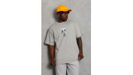 Erkek Baskılı T-Shirt Kısa Kol Bisiklet Yaka Regular Fit Tişört - Gri Erkek Baskılı T-Shirt Kısa Kol Bisiklet Yaka Regular Fit Tişört - Gri