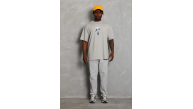 Erkek Baskılı T-Shirt Kısa Kol Bisiklet Yaka Regular Fit Tişört - Gri Erkek Baskılı T-Shirt Kısa Kol Bisiklet Yaka Regular Fit Tişört - Gri