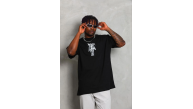 Erkek Baskılı T-Shirt Kısa Kol Bisiklet Yaka Regular Fit Tişört - Siyah Erkek Baskılı T-Shirt Kısa Kol Bisiklet Yaka Regular Fit Tişört - Siyah