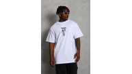 Erkek Baskılı T-Shirt Kısa Kol Bisiklet Yaka Regular Fit Tişört - Beyaz Erkek Baskılı T-Shirt Kısa Kol Bisiklet Yaka Regular Fit Tişört - Beyaz