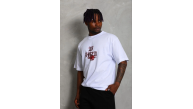 Erkek Baskılı T-Shirt Kısa Kol Bisiklet Yaka Regular Fit Tişört - Beyaz Erkek Baskılı T-Shirt Kısa Kol Bisiklet Yaka Regular Fit Tişört - Beyaz