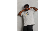 Erkek Baskılı T-Shirt Kısa Kol Bisiklet Yaka Regular Fit Tişört - Gri Erkek Baskılı T-Shirt Kısa Kol Bisiklet Yaka Regular Fit Tişört - Gri