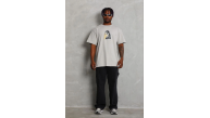 Erkek Baskılı T-Shirt Kısa Kol Bisiklet Yaka Regular Fit Tişört - Gri Erkek Baskılı T-Shirt Kısa Kol Bisiklet Yaka Regular Fit Tişört - Gri