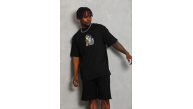 Erkek Baskılı T-Shirt Kısa Kol Bisiklet Yaka Regular Fit Tişört - Siyah Erkek Baskılı T-Shirt Kısa Kol Bisiklet Yaka Regular Fit Tişört - Siyah