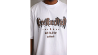 Erkek Baskılı T-Shirt Kısa Kol Bisiklet Yaka Regular Fit Tişört - Beyaz Erkek Baskılı T-Shirt Kısa Kol Bisiklet Yaka Regular Fit Tişört - Beyaz
