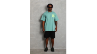 Erkek Baskılı T-Shirt Kısa Kol Bisiklet Yaka Regular Fit Tişört - Mint Yeşili Erkek Baskılı T-Shirt Kısa Kol Bisiklet Yaka Regular Fit Tişört - Mint Yeşili