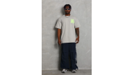 Erkek Baskılı T-Shirt Kısa Kol Bisiklet Yaka Regular Fit Tişört - Gri Erkek Baskılı T-Shirt Kısa Kol Bisiklet Yaka Regular Fit Tişört - Gri