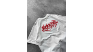 Erkek Kısa Kol Yazlık Tişört Bisiklet Yaka Baskılı Oversize T-Shirt - Beyaz Erkek Kısa Kol Yazlık Tişört Bisiklet Yaka Baskılı Oversize T-Shirt - Beyaz