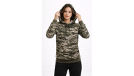 Kadın Kamuflaj Desenli 2 İplik 4 Mevsim Kapüşonlu Kanguru Cepli Hoodie Sweatshirt - Kamuflaj Kadın Kamuflaj Desenli 2 İplik 4 Mevsim Kapüşonlu Kanguru Cepli Hoodie Sweatshirt - Kamuflaj