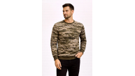 Erkek Kamuflaj Desenli 2 İplik 4 Mevsim Uzun Kollu Bisiklet Yaka Sweatshirt - Kamuflaj Erkek Kamuflaj Desenli 2 İplik 4 Mevsim Uzun Kollu Bisiklet Yaka Sweatshirt - Kamuflaj
