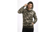 Erkek Kamuflaj Desenli 2 İplik 4 Mevsim Kapüşonlu Kanguru Cepli Hoodie Sweatshirt - Kamuflaj Erkek Kamuflaj Desenli 2 İplik 4 Mevsim Kapüşonlu Kanguru Cepli Hoodie Sweatshirt - Kamuflaj
